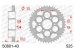 Звезда задняя Afam 50801-43 для Ducati Diavel 1200/1260 2011-2023, 43 зуба