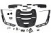 Крепление кофра центрального GIVI SR410 для  KAWASAKI GTR1400 2007-2015
