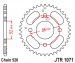 JT JTR1071.30 - звезда задняя KYMCO MXU/MXR50/150 2002-2013