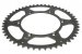 JT JTR460.50SC - звезда задняя самоочищающаяся KAWASAKI KX/KXF 1984-2020, 520 цепь, 50 зубьев