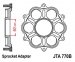 JTA770B - держатель задней звезды DUCATI PANIGALE/S/R 1199 2012-2015, 1299 2015-2016, MONSTER 1200 2014-2016