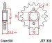 JT JTF339.15 - звезда передняя (ведущая) HONDA VFR 750 1986-1987, CBX 750F 1984-1986, VFR 800 2002-2014 (530 цепь, 15 зубьев)