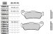 Колодки тормозные дисковые BREMBO 07BB04SP
