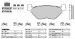 BREMBO 07YA39SP - колодки тормозные дисковые, замена для 1D7-W0046-00, 2S3-W0046-00, 3P6-W0046-50, 5JW-W0046-00, 5PS-W0046-00