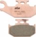 Колодки тормозные дисковые SBS 754SI (FDB 2148, MCB724)