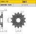 Звезда передняя SunStar 36113