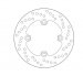 Тормозной диск BREMBO 68B40747 для мотоцикла KAWASAKI ER