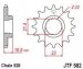 JTF582.16 - звезда ведущая(передняя) YAMAHA XJ 600 DIVERSION 1992-2003, замена для 4BR-17460-00-00