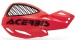 ACERBIS VENTED UNICO RED - вентилируемая защита рук для мотоцикла красного цвета