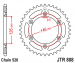 Звезда задняя JT Sprockets JTR808.41
