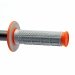 Мото грипсы Renthal MX Dual Compound Grips Tapered Dia/Waf Orange