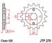 Звезда передняя JT Sprockets JTF270.15