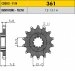 Звезда передняя SunStar SS 36114