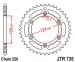 Звезда задняя JT Sprockets JTR735.46