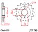 Звезда передняя JT Sprockets JTF740.15