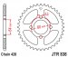 Звезда задняя JT Sprockets JTR838.45