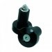 Грузики руля (крашпеды) Oxford Bar Ends Black (OX593)