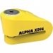 Противоугонный замок на диск Oxford Alfa XD14 Yellow LK276