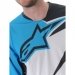 Кроссовая футболка (джерси) Alpinestars Techstar Cyan Black L