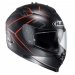 Мотошлем HJC IS-17 Lank MC1SF Black-Red L