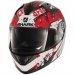 Мотошлем Shark Ridill Kengal Mat Black-Red-White M