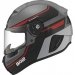 Мотошлем Schuberth SR2 Lightning Grey-Black-Red M (56-57)