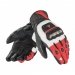 Мотоперчатки кожаные Dainese 4 Stroke White-Red-Black L