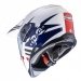 Мотошлем Caberg Xtrace Lux White-Blue-Red XL
