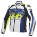 Мотокуртка кожаная Dainese G. VR46 D1 Pelle White-Blue-Green 52