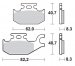 Колодки тормозные Braking BR 935CM44
