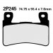 Тормозные колодки Nissin 2P245NS
