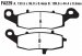 Тормозные колодки EBC FA229HH