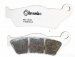 Колодки тормозные дисковые BREMBO 07BB04LA